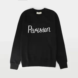 메종키츠네 파리지엥 빈티지 남녀공용 스웨트셔츠 AM00301KM0001 BK