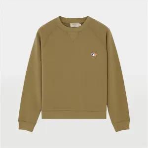 메종키츠네 트리컬러 폭스 패치 스웨트셔츠 EW00321KM0002 LK