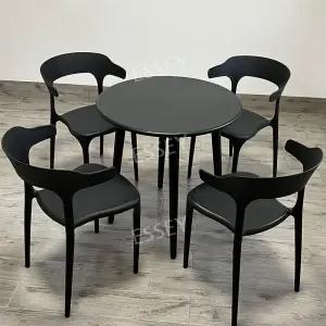 탄소강 카페 식탁세트 방수 경량 매장용 야외테이블 루프탑