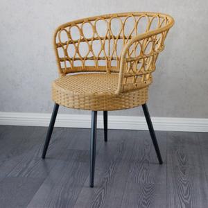 등나무 라탄 의자 야외 라운지 리클라이너 북유럽디자인 여름방학 방수 바닷가 리조트