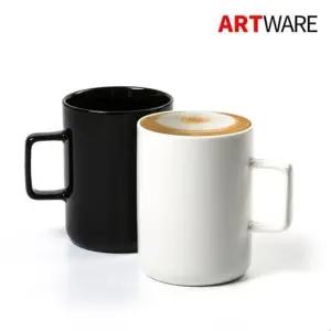 아트웨어 도자기 머그컵 물컵 커피잔 예쁜컵 - 400ml 2P 세트/머그/머그잔/커피컵/물잔/찾잔/레트로/빈티지