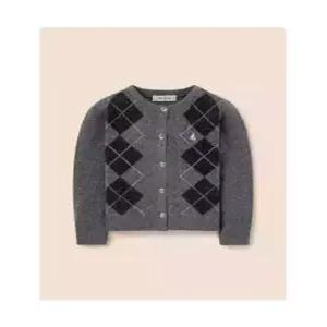 빈폴키즈 beanpolekids1 여아 아가일 카디건 애쉬 BI5X5AG014