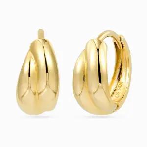 [모아르]14K 소프트 볼륨 링귀걸이