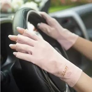 [위드기프트] 여성용 자외선차단 컷팅 장갑