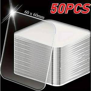 가정용 재사용 가능한 투명 사각형 패치 테이프 스티커 양면 테이프 초강력 NANOWALL 접착 방수