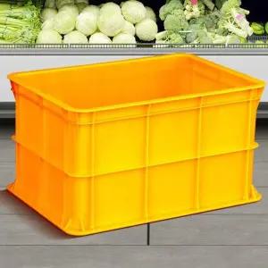 점보박스 130L 농산물 적재 대형 수납 바구니 사각 플라스틱