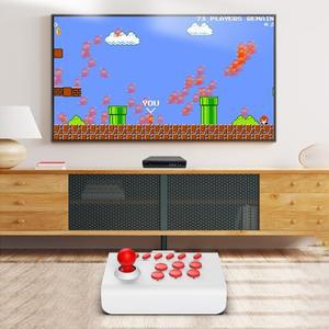 6in 1 레트로 복고풍 엔틱 아케이드 콘솔 게임 조이스틱 로커 무선 블루투스 유선 격투 컨트롤러 닌텐도 호