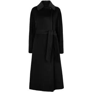 막스마라 25FW 블랙 텐존 울 코트 2526016082 TENZONE 005