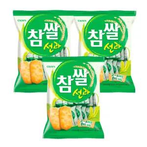 참쌀선과 115g X 3봉 쌀과자 스낵