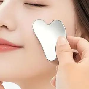 얼굴스크래퍼 슬림 스테인리스 괄사 피부관리샵 얼굴관리