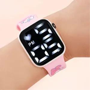 여아 성탄절 마이멜로디 LED 숫자 손목시계 단체선물 예쁜