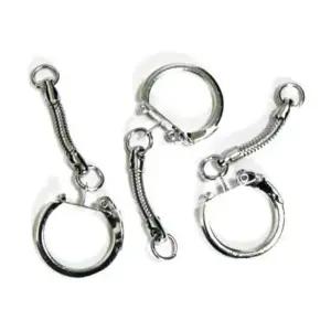 키링줄 열쇠줄링 인형걸이 쇠사슬체인 인형고리