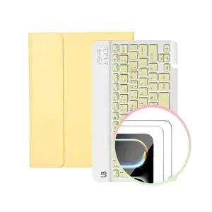 [오너클랜]아이패드 10세대 키보드 케이스+강화유리 필름 2매 세
