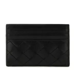 보테가 베네타 인트레치아토 카드홀더 블랙 지갑742325 VCPP3 8425
