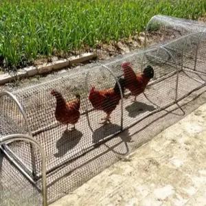 접이식 닭장 철망 사육 야외 터널 케이지