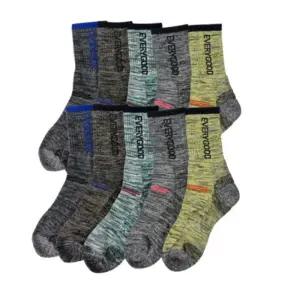 국산 이중쿠션 남성등산양말 10켤레 작업용 겨울용 고탄력 발목밴딩 스포츠양말