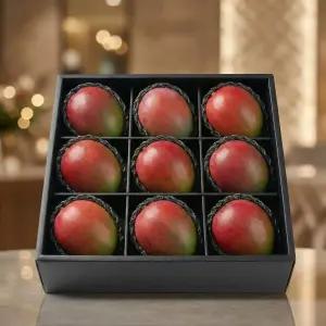 명절 선물 명품 프리미엄 애플망고 (9수) 과일 선물세트