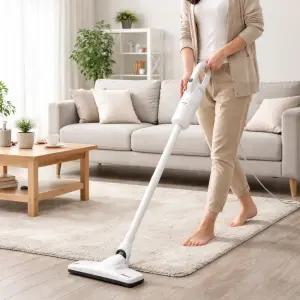 신일 2in1 유선 스틱 청소기 15Kpa 흡입력 강력모터 SVC-R128CP