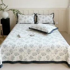 수스존 오가닉 목화솜 순면100 피그먼트 패밀리 사계절 침대패드