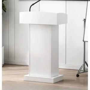 강의대 연단 교단 스탠딩책상 페인트 이동식 블랙 강연대