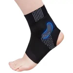 이중압박 얇은 발목보호대 러닝 발목테이핑 아대 블랙