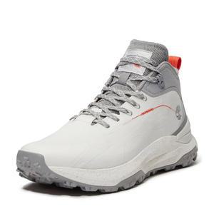 Timberland Motion Access 미드 레이스업 스니커즈, 화이트 자카드., 11.5