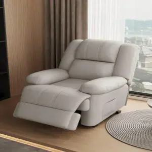 무중력 1인용 전동 리클라이너 마사지 흔들 안락의자 쇼파 거실