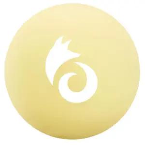 파비츠 땅콩볼 마사지볼 스트레칭볼 지압 홈트 옐로우