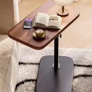 높이조절 사이드테이블 360도 회전 침대 쇼파 보조책상 미니식탁 이동식 협탁 노트북 거실 주방 다용도 테이블