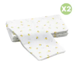 리에또 아기 다용도 천기저귀 속싸개 목욕 수건 10매