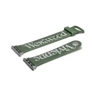 [비비안웨스트우드] 실리콘 애플워치 38mm/40mm/41mm 전용 스트랩 그린 밴드 VVS33PGR