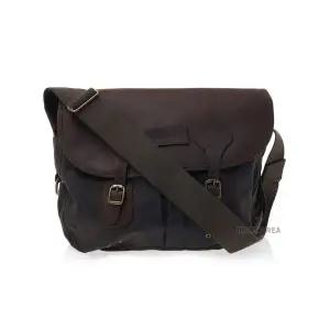 [롯데백화점]바버 FW25 남성 왁스레더 크로스백 UBA0003 OL71