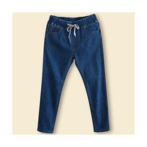 벙커벙커 남자 스판 좋은 사계절용 빅사이즈 밴딩 청바지