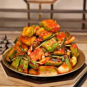 [셰프애찬] 상큼한 오이부추김치 1kg/팩