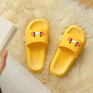 카카오 캐릭터 춘식 이 슬리퍼 예쁜 대두 얼굴 거실화 푹신 가벼운 고무 실내화