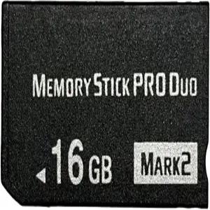 PSP1000 2000 3000 카메라 메모리 카드용 스틱 프로 듀오 16GB(마크2)