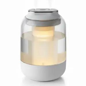 다이아큐브 대용량 1.5리터 듀얼 미스트 무선 가습기 무소음 무선 무드등 가정용 사무실 탁상용