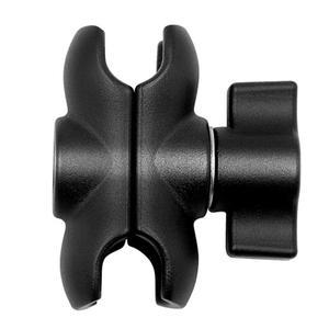 6cm Ram 지원 호환 1 인치 25mm 볼 마운트 더블 소켓 짧은 팔 프레임 오토바이 모토 램