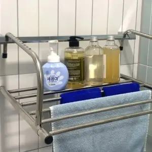 고품질 스텐레스 빨래 건조대 길이조절 창틀 고정형 다용도 (WFKG25S)