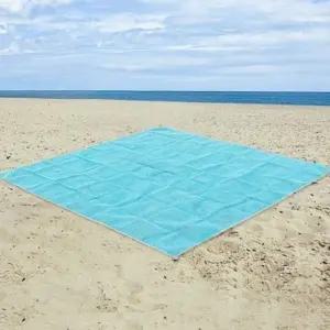 고품질 휴대용 모래 샌드 매트 캠핑 돗자리 피크닉 바닥 200x200 (WFKG2N6)