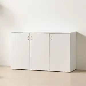 가죽 손잡이 서재수납장 다용도선반수납장