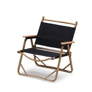 61cm 캠핑의자 휴대용 블랙 접이식 (WFHJKUL)