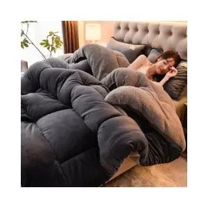 차렵 두꺼운 이불 극세사이불qk 겨울 침구 벨벳 루미나D