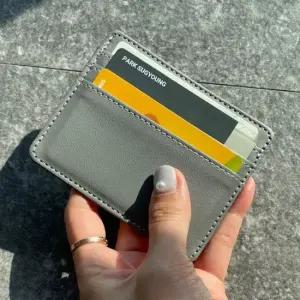 교통카드지갑 포켓 슬림한 카드지갑 그레이