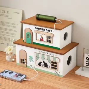 공유기정리함 셋탑 보관함 셋톱 케이스