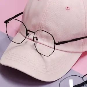 블루라이트차단안경 각진투명안경테 팔각 블루라이트 블랙