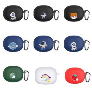 QCY HT08A 커버 HT07 / /HT03 실리콘 이어폰 케이스 만화