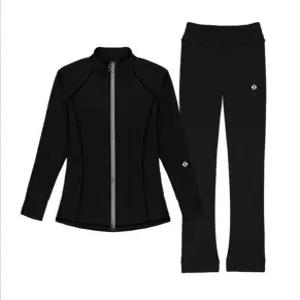 피겨 바지 연습복 스케이트 올블랙 스케이트복 피겨복 상의 세트 의류