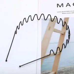 [오너클랜]WL 웨이브라운드 철사 머리띠 남여공용 세안 헤어밴드