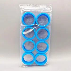 [에이치플러스몰]WL 고급형 캐리어 바퀴 커버 8P 블루